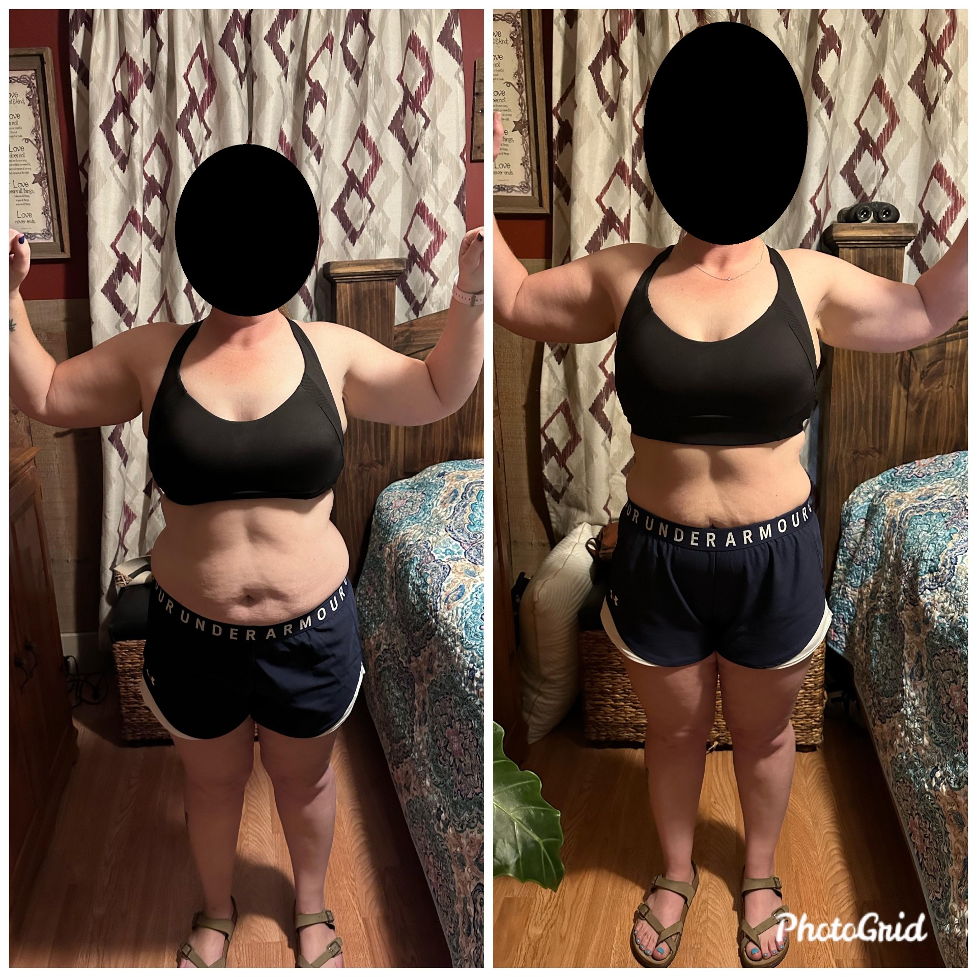 Client transformation 1 — before and after