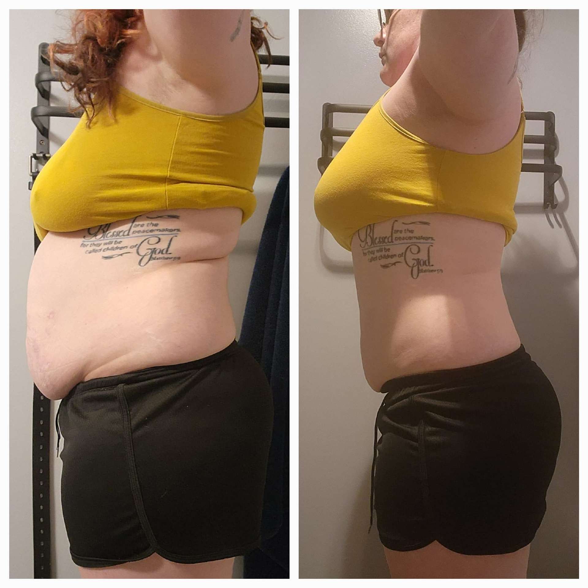 Client transformation 3 — before and after